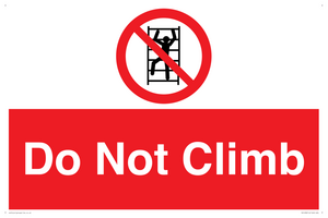 Do Not Climb